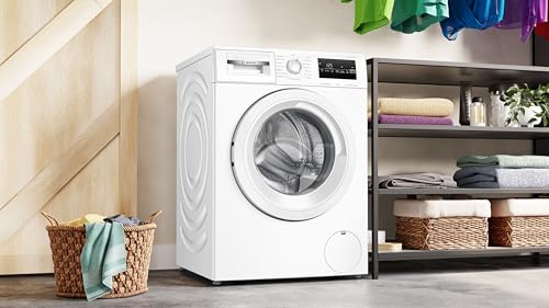 Lave linge hublot, Série 4, 9 kg, 1400 trs/min, Blanc