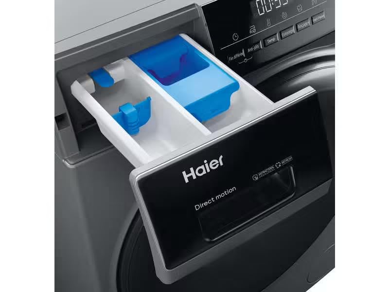 Lave-linge Séchant Frontal 8 kg / 5 kg - 1400 trs/min - Moteur Induction Direct - Silver