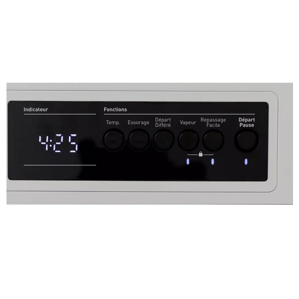 Lave-linge Encastrable 8 kg - 1400 trs/min - Moteur Induction Silencieux - Blanc