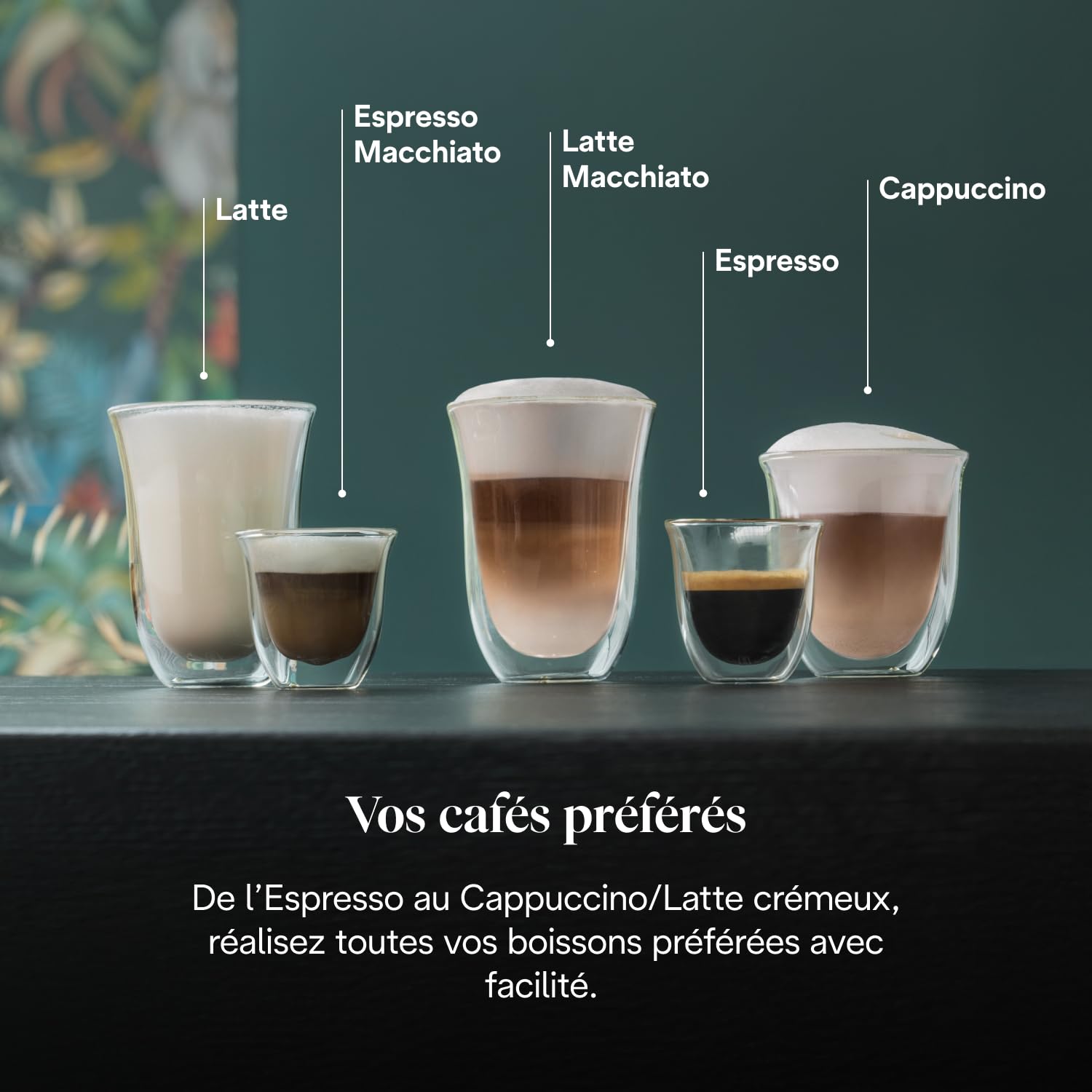 Dedica Style - Perfetto Machine à Expresso Compacte, Mousseur de Lait Manuel pour Expresso et Cappuccino, Compatible Dosettes ESE, Panneau de Commande à Boutons, Largeur 15cm, Noir(EC685.BK)