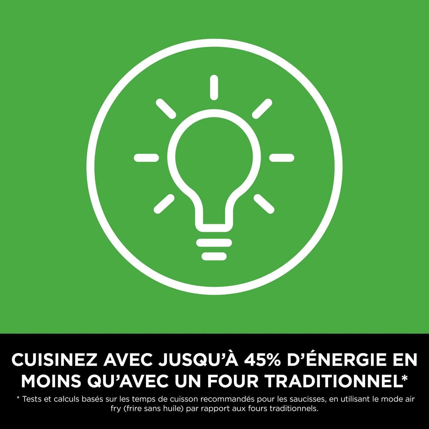 Foodi FlexDrawer Air Fryer, Dual Zone Avec Séparateur Amovible, Grand Tiroir de 10.4 L, 7-en-1, Double Zone, Pièces Antiadhésives Compatibles Au Lave-Vaisselle, Noir & Cuivre