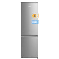 Réfrigérateur combiné 262L pour la maison - Grande capacité au quotidien - Technologie Low Frost - Silencieux (39 dB) - Acier inoxydable