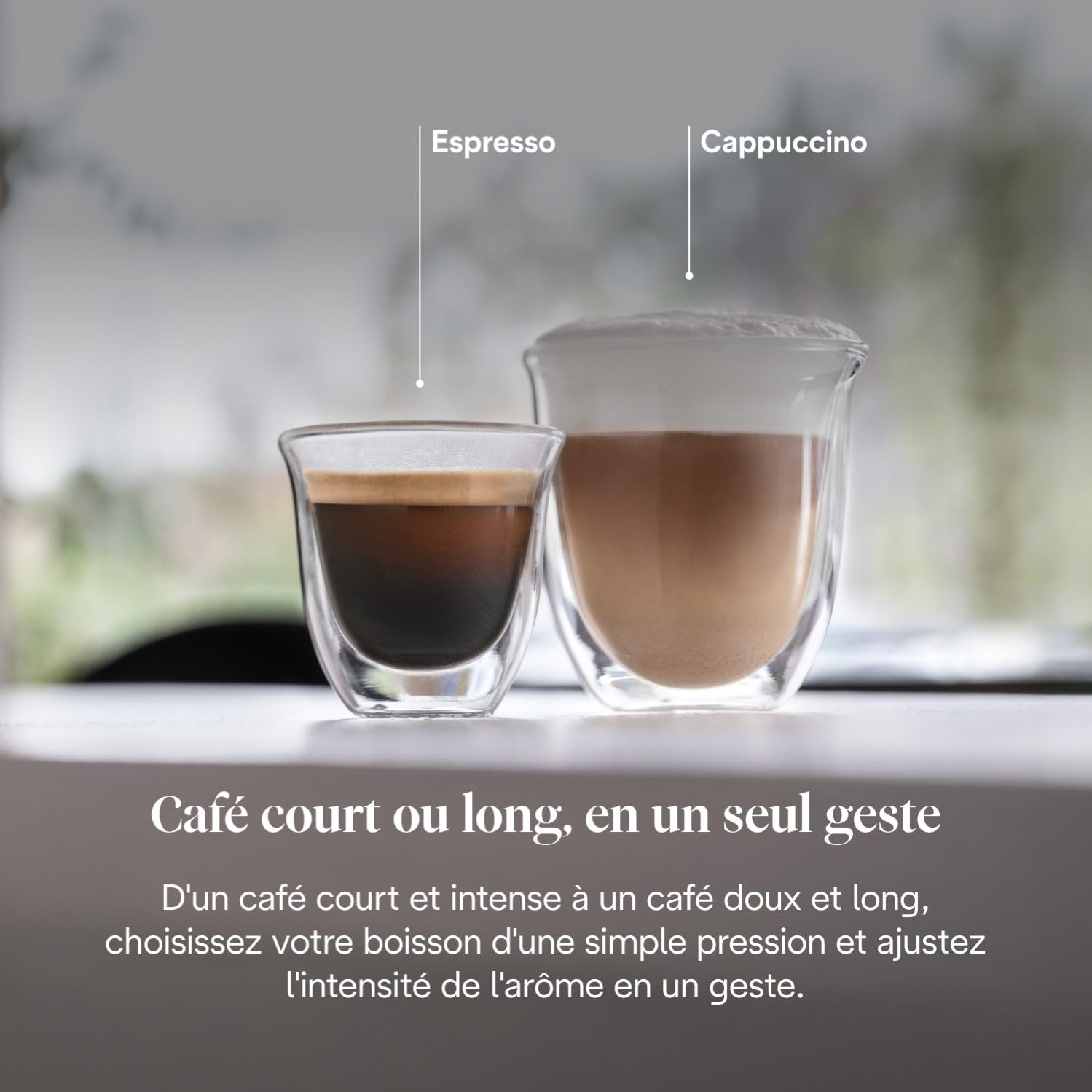 Magnifica S - Perfetto Machine à Café Automatique avec Mousseur à Lait Manuel, Machine à Espresso et Cappuccino, Panneau de Commande avec Boutons, Noir