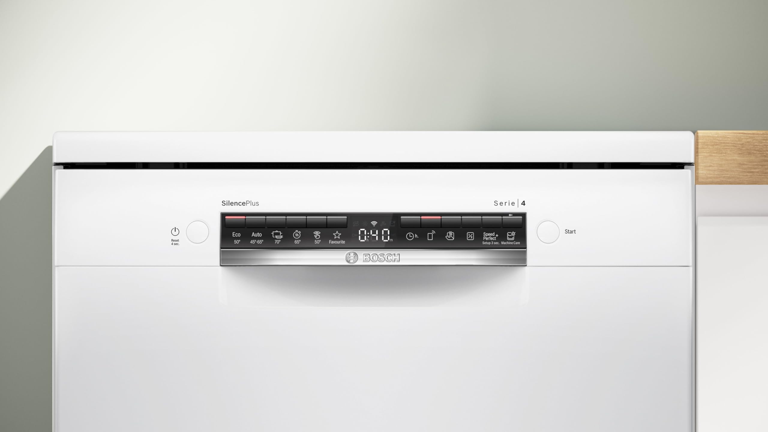 Lave-vaisselle  Série 4 60 cm, Pose libre, Blanc
