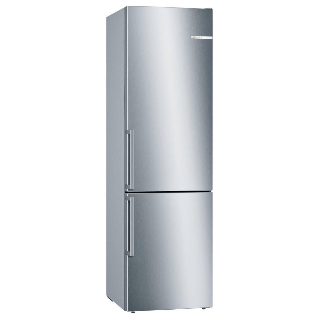 Réfrigérateur Série 6 combiné pose-libre, 201 x 60 cm, Inox anti trace de doigts