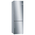 Réfrigérateur Série 6 combiné pose-libre, 201 x 60 cm, Inox anti trace de doigts