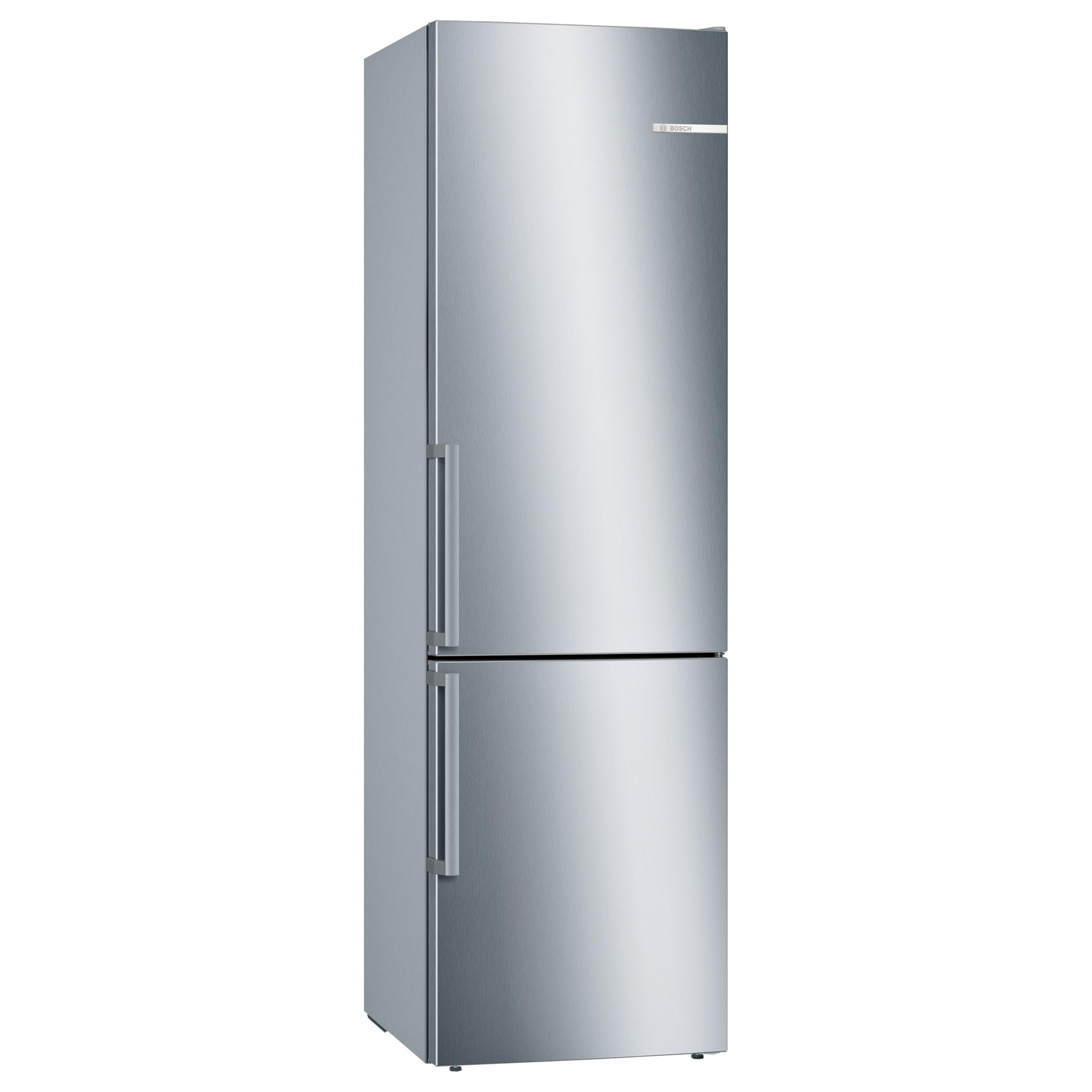 Réfrigérateur Série 6 combiné pose-libre, 201 x 60 cm, Inox anti trace de doigts