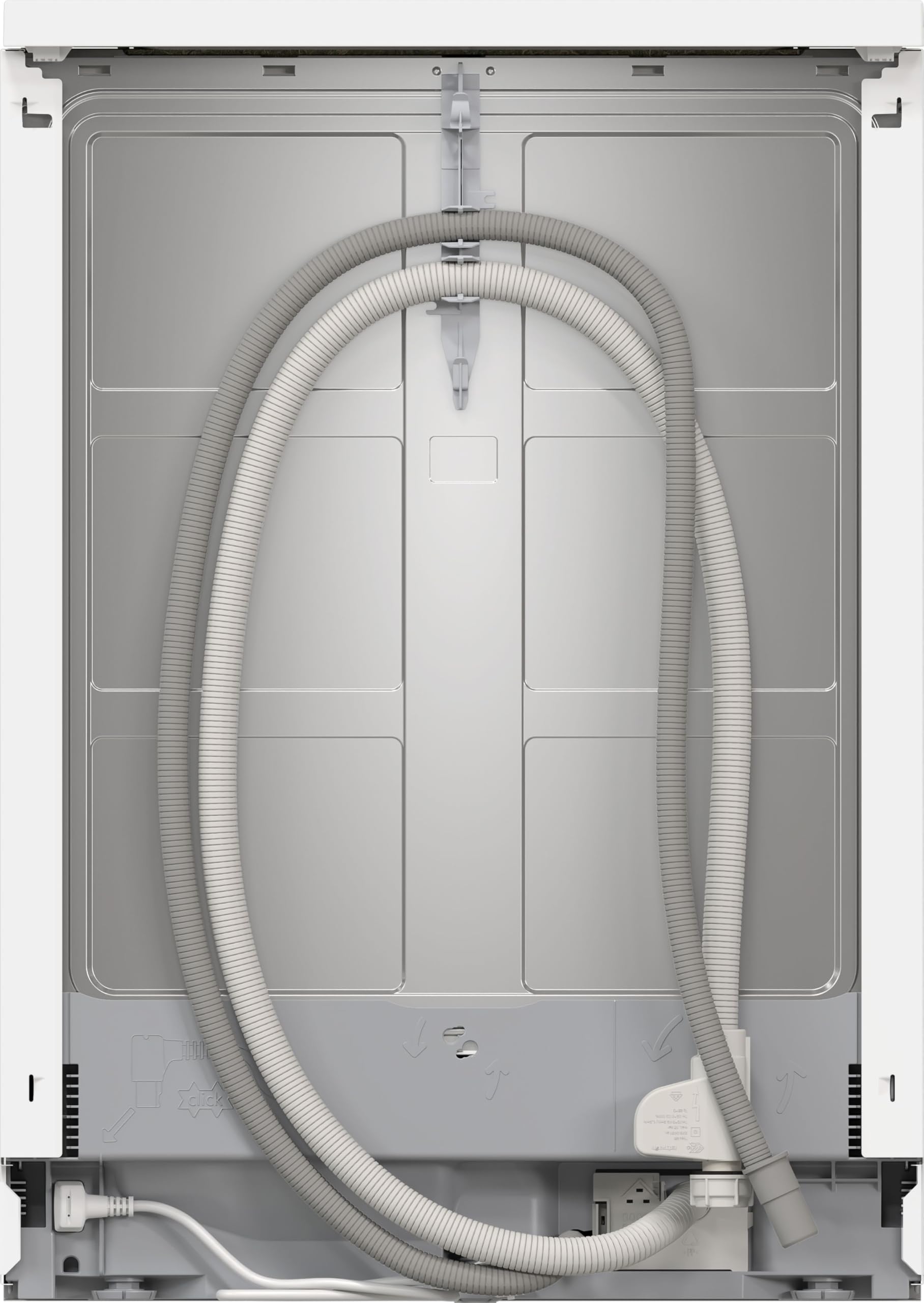 Lave-vaisselle  Série 4 60 cm, Pose libre, Blanc