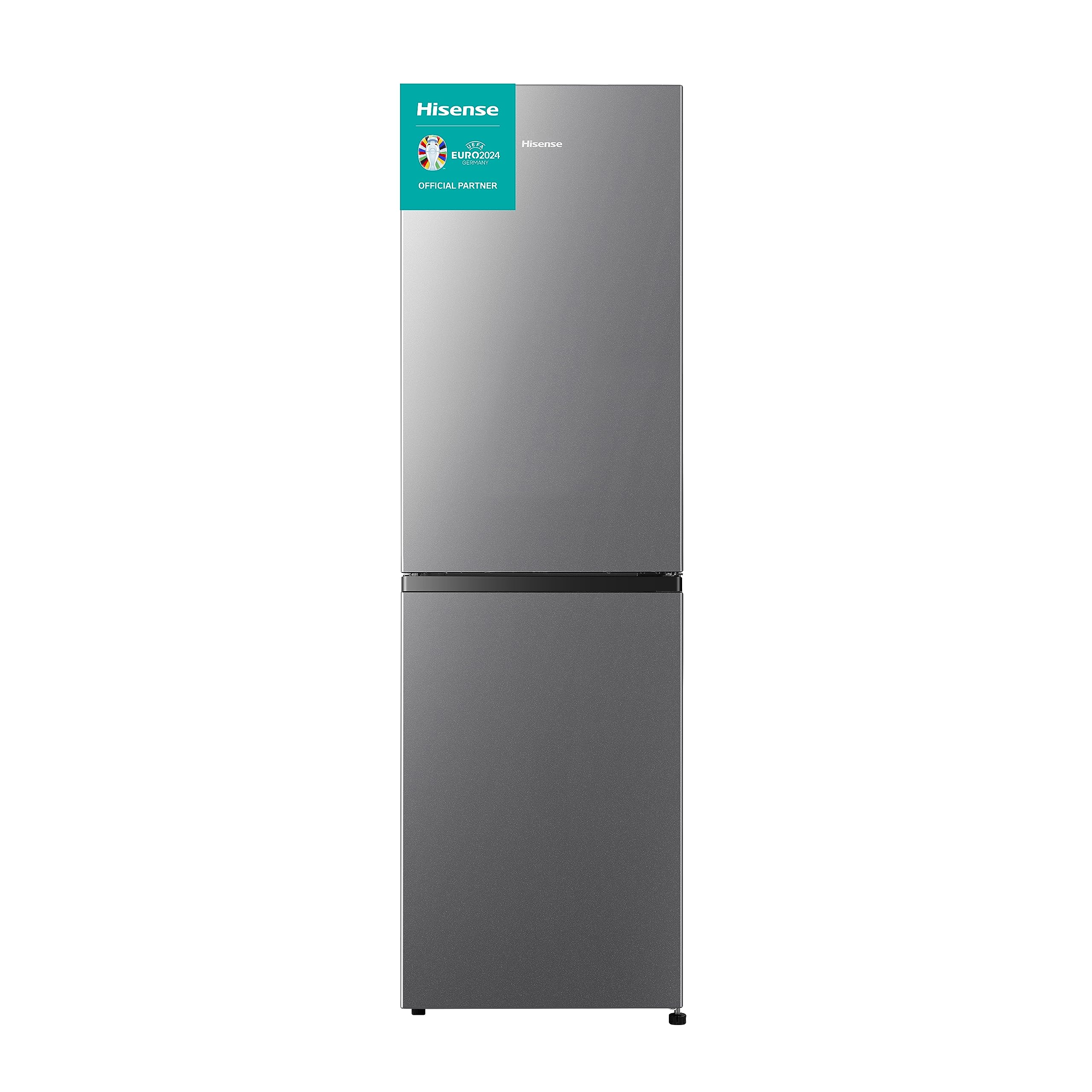 réfrigérateur-congélateur Autoportante 256 L F Argent